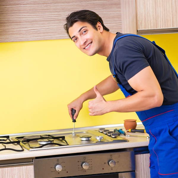 what are your typical service costs for stove repair in New London